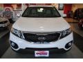 2011 Snow White Pearl Kia Sorento LX  photo #10