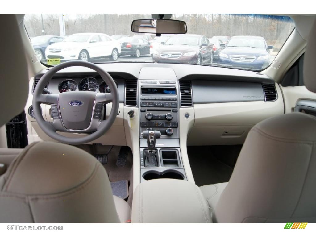 2011 Ford Taurus SE Light Stone Dashboard Photo #44523303