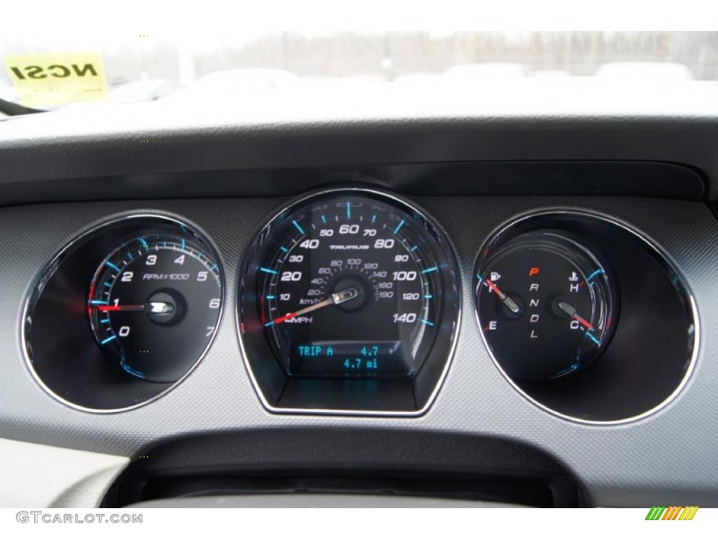 2011 Ford Taurus SE Gauges Photo #44523363