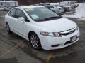 Taffeta White - Civic LX Sedan Photo No. 1