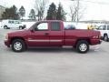 2006 Sport Red Metallic GMC Sierra 1500 SLE Hybrid Extended Cab 4x4  photo #13