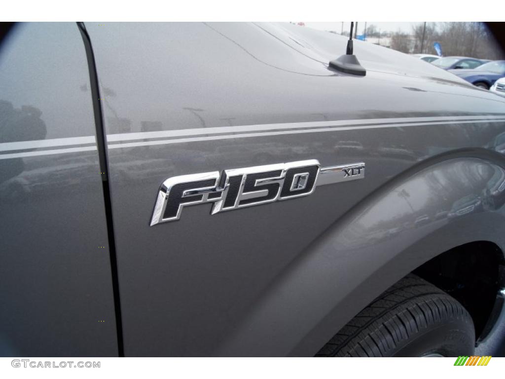 2011 F150 XLT SuperCab - Sterling Grey Metallic / Steel Gray photo #13