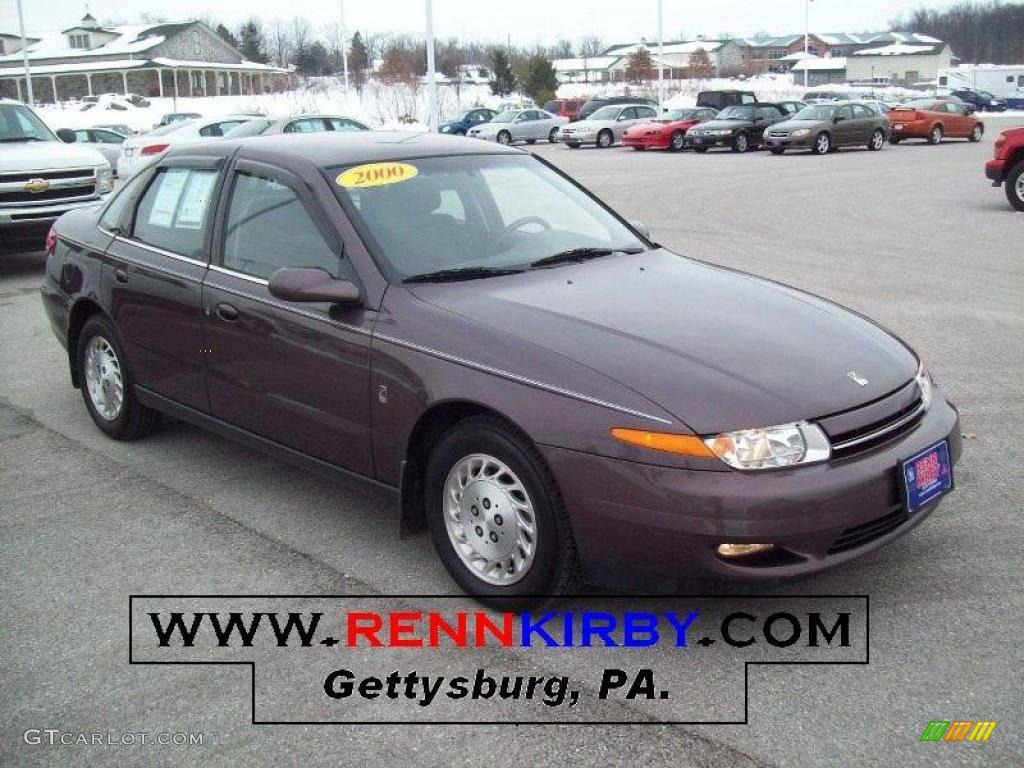 2000 L Series LS2 Sedan - Blackberry Pearl / Black photo #1