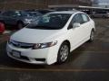Taffeta White - Civic LX Sedan Photo No. 21