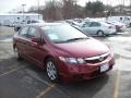 2010 Tango Red Pearl Honda Civic LX Sedan  photo #1