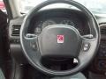 2000 Saturn L Series Black Interior Steering Wheel Photo