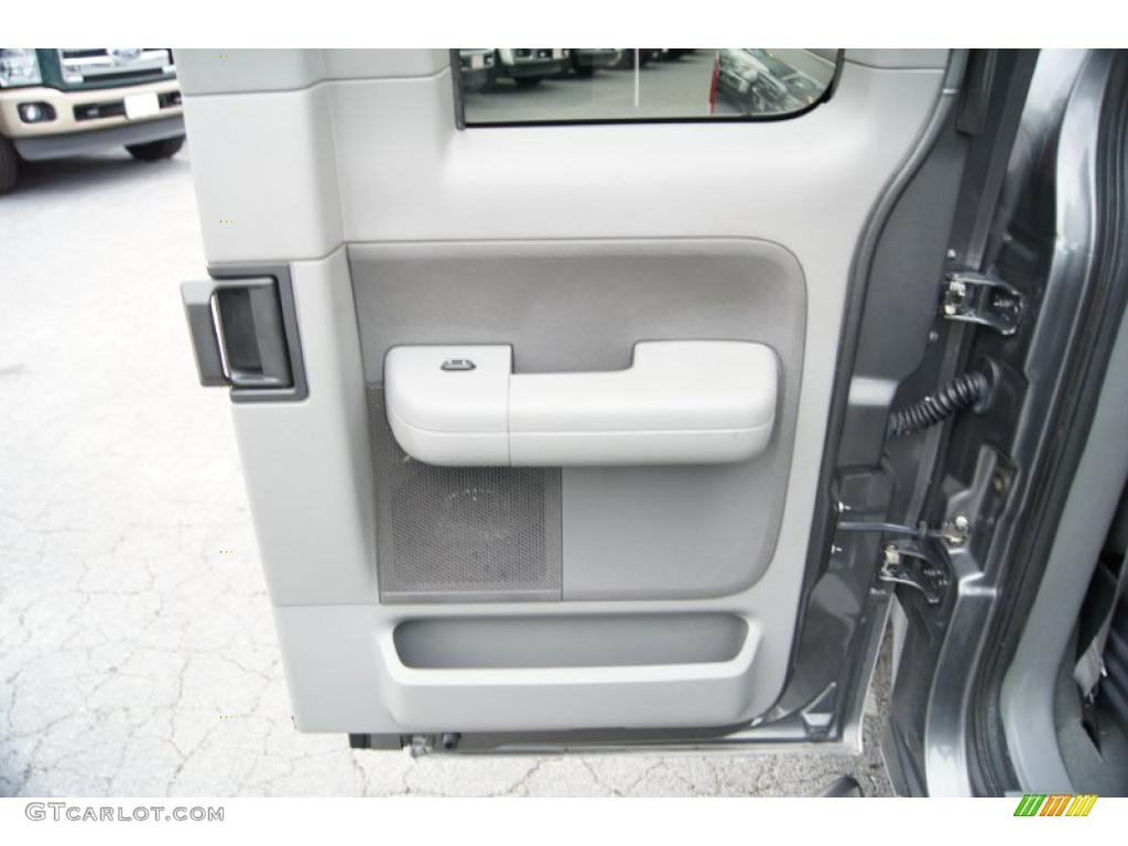 2005 F150 XLT SuperCab 4x4 - Dark Shadow Grey Metallic / Medium Flint Grey photo #11