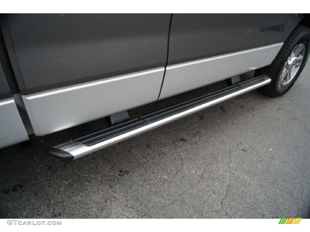 2005 F150 XLT SuperCab 4x4 - Dark Shadow Grey Metallic / Medium Flint Grey photo #18