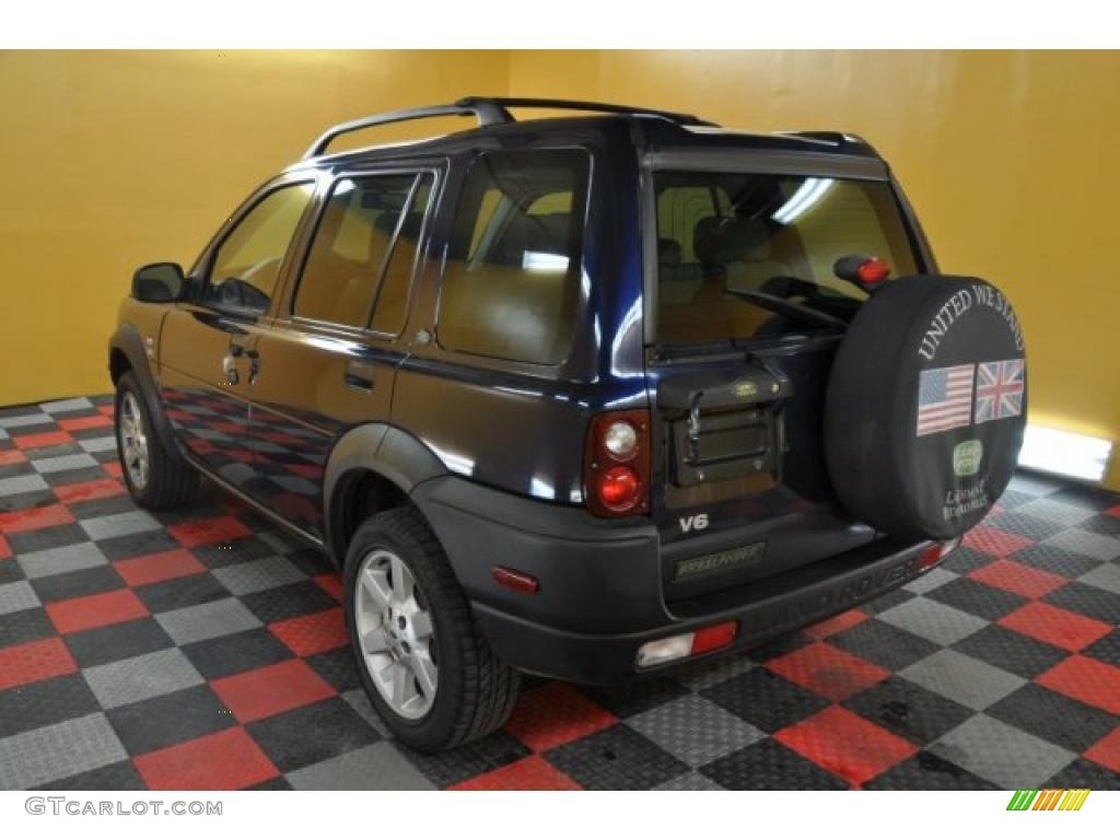 2002 Freelander HSE - Monte Carlo Blue / Smokestone photo #3