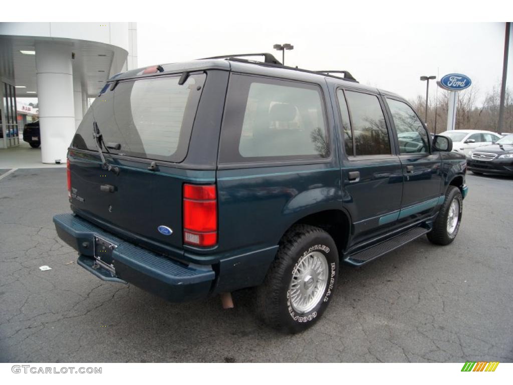 1994 Explorer Limited 4x4 - Deep Emerald Green Metallic / Gray photo #3