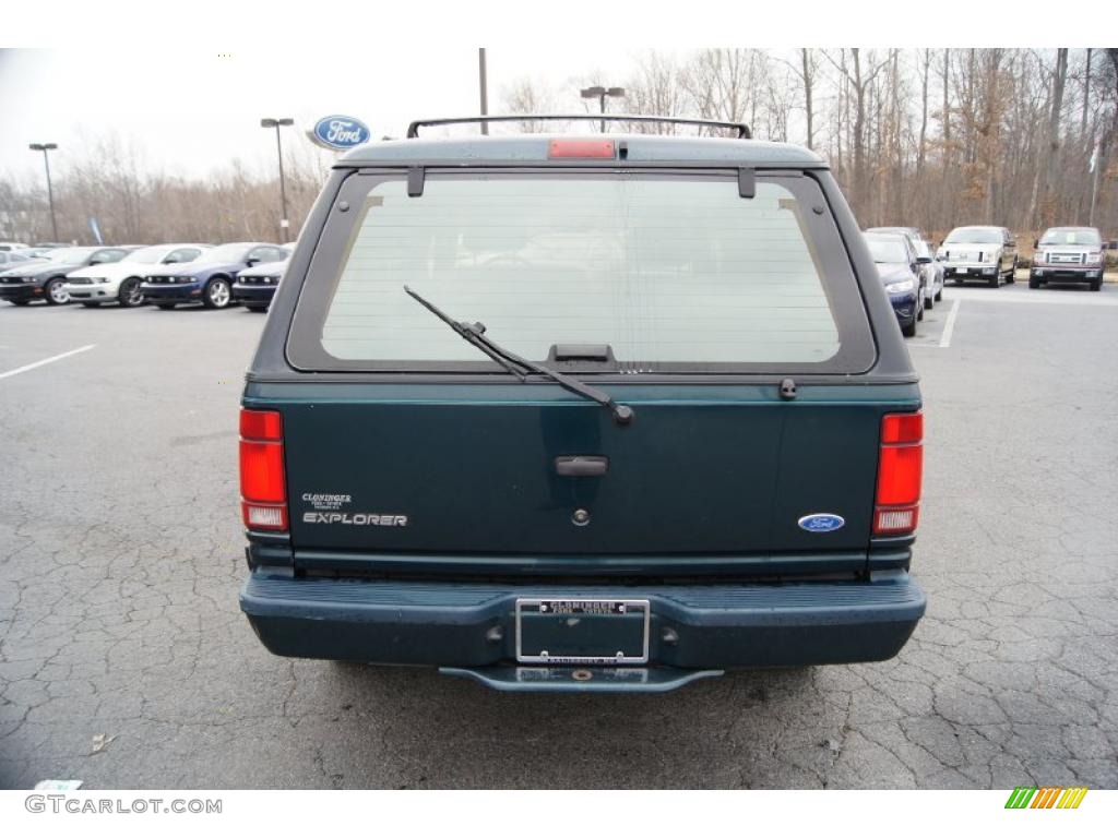 1994 Explorer Limited 4x4 - Deep Emerald Green Metallic / Gray photo #4