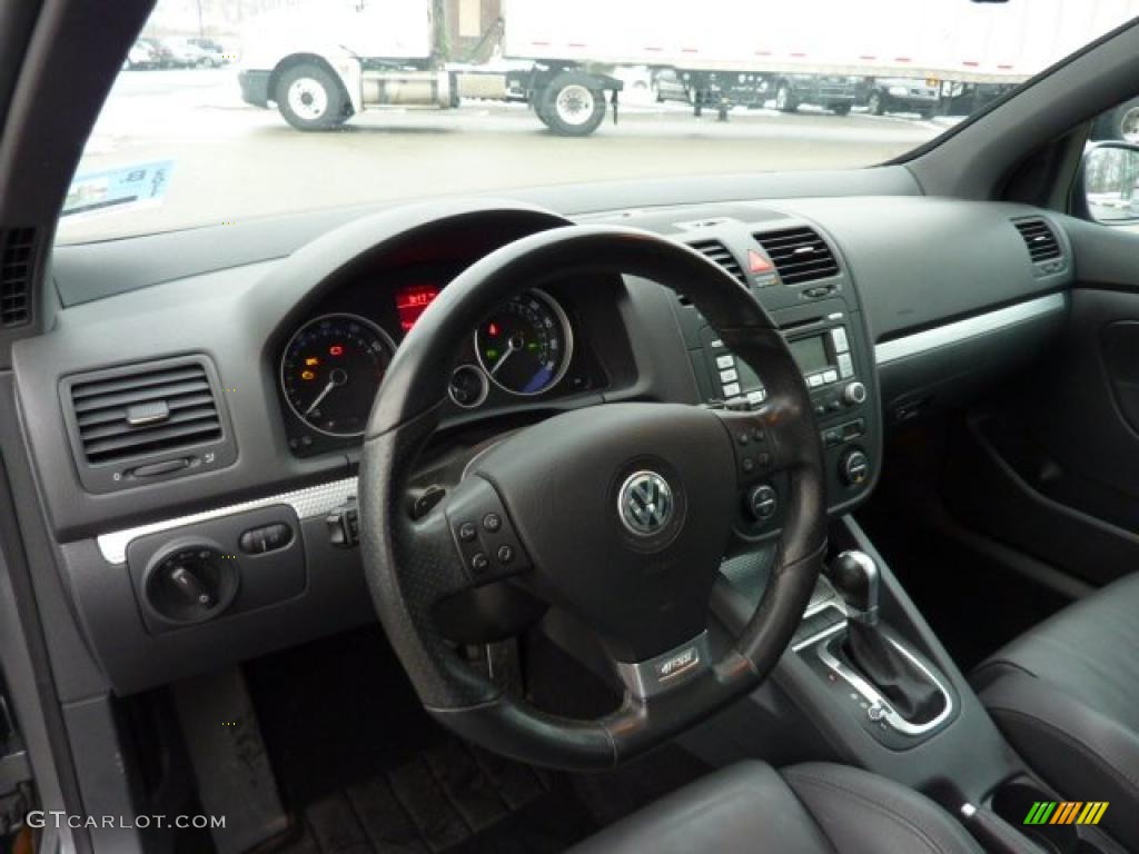 2008 Volkswagen R32 Standard R32 Model Anthracite Dashboard Photo #44527695