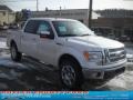 White Platinum Metallic Tri-Coat - F150 Lariat SuperCrew 4x4 Photo No. 1