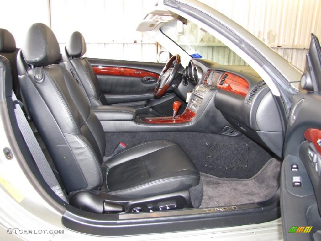 Black Interior 2004 Lexus SC 430 Photo #44530314