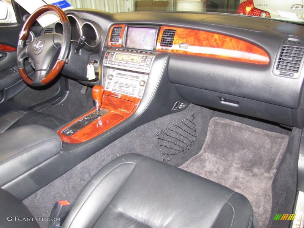 2004 Lexus SC 430 Black Dashboard Photo #44530370