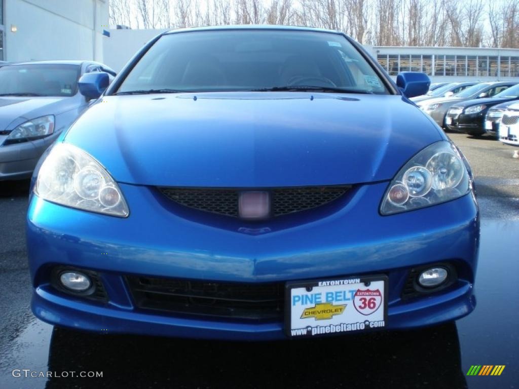 2006 RSX Type S Sports Coupe - Vivid Blue Pearl / Ebony photo #2
