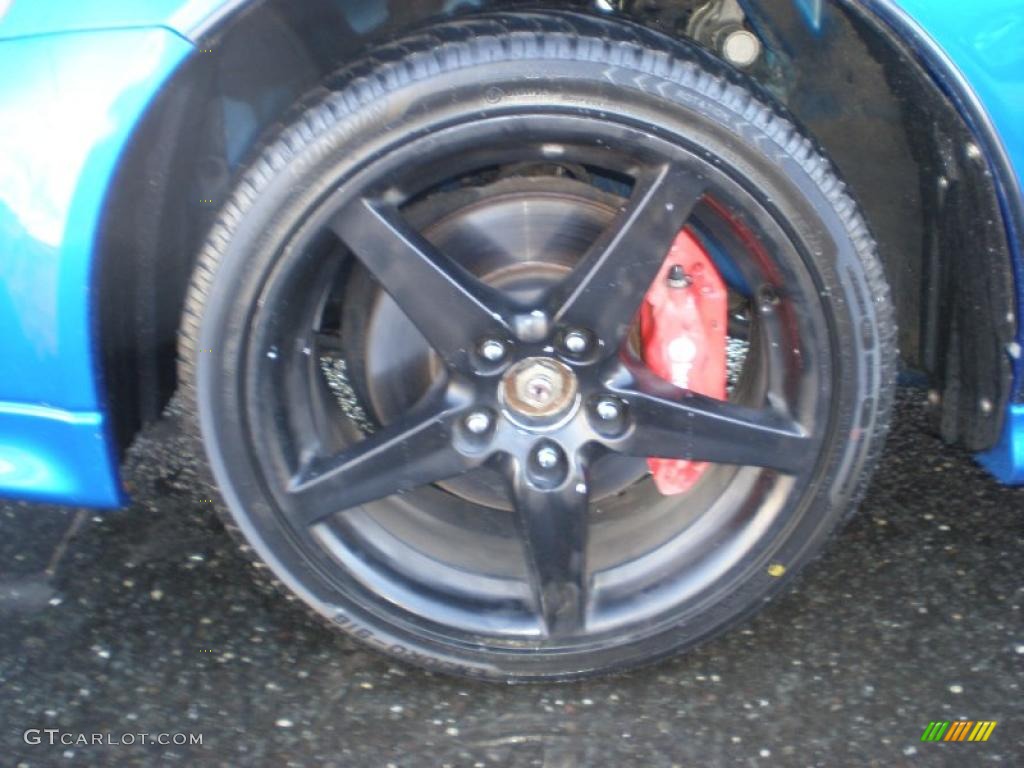 2006 RSX Type S Sports Coupe - Vivid Blue Pearl / Ebony photo #3