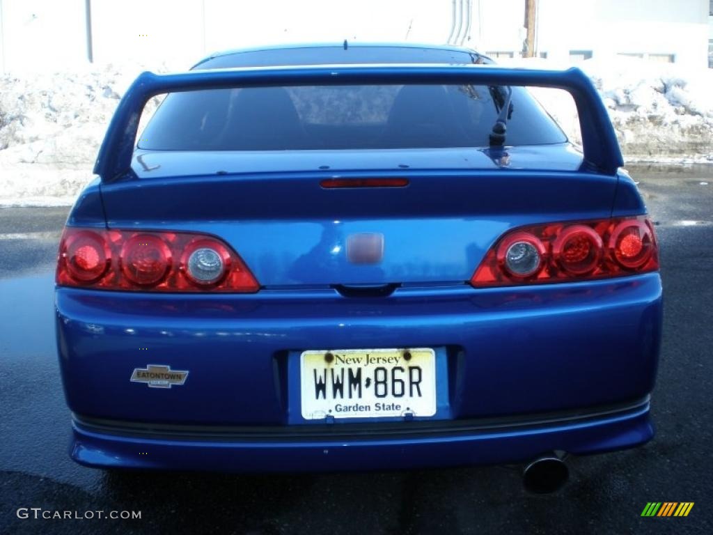 2006 RSX Type S Sports Coupe - Vivid Blue Pearl / Ebony photo #6