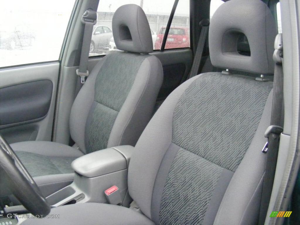 2003 RAV4  - Rainforest Green Pearl / Gray photo #9