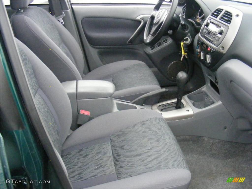 2003 RAV4  - Rainforest Green Pearl / Gray photo #13