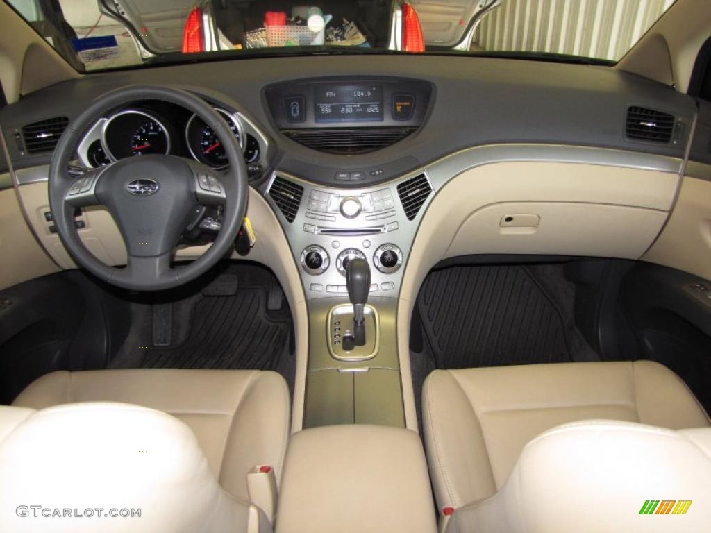 2006 Subaru B9 Tribeca Limited 7 Passenger Beige Dashboard Photo #44531272