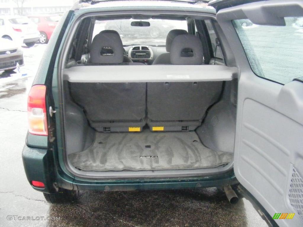 2003 RAV4  - Rainforest Green Pearl / Gray photo #26