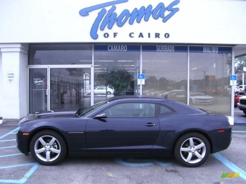 2011 Camaro LT Coupe - Imperial Blue Metallic / Gray photo #1