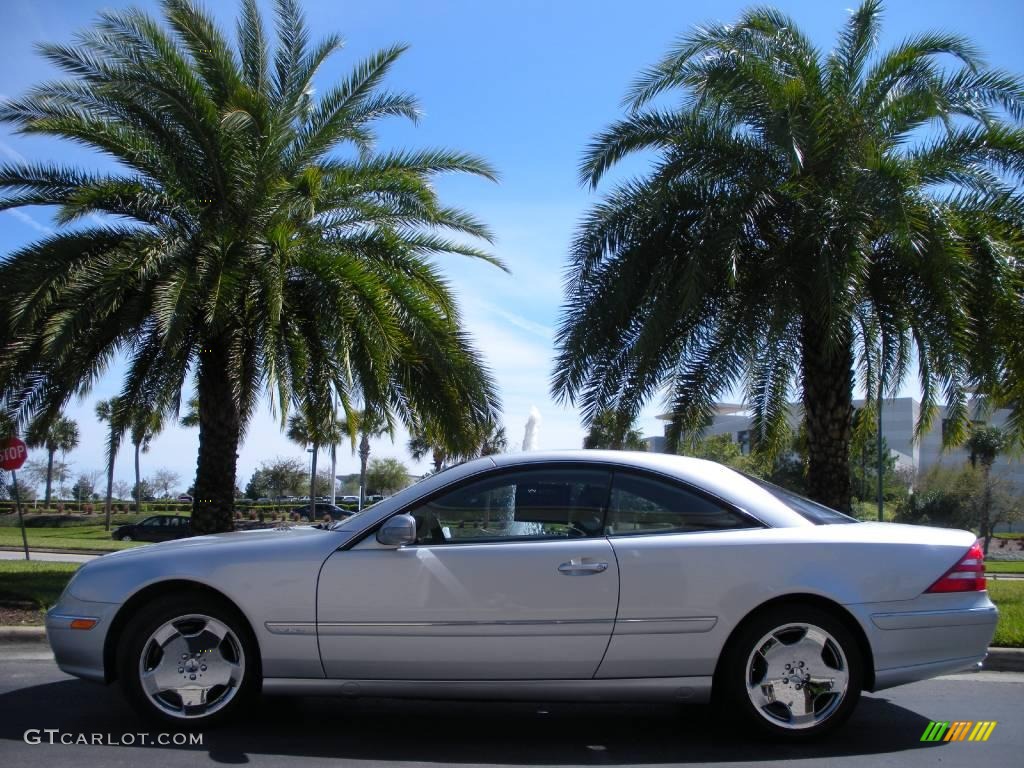 2001 CL 600 - Brilliant Silver Metallic / Charcoal photo #1