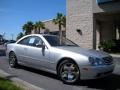 2001 Brilliant Silver Metallic Mercedes-Benz CL 600  photo #4