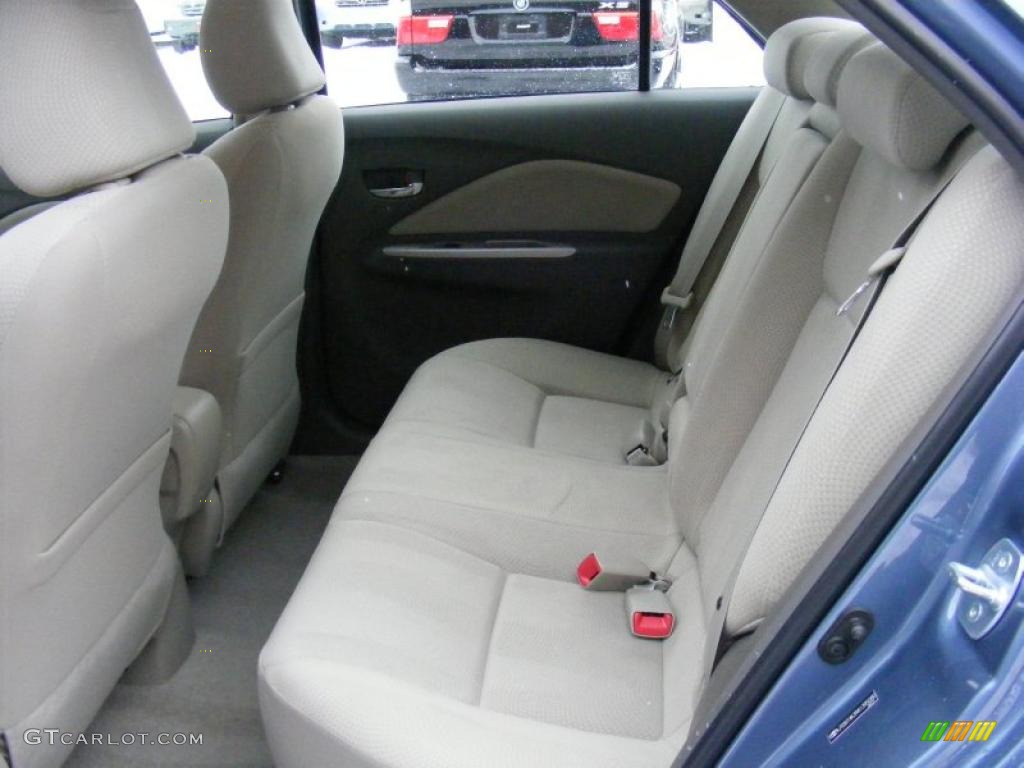 2010 Yaris Sedan - Pacific Blue Metallic / Bisque photo #11