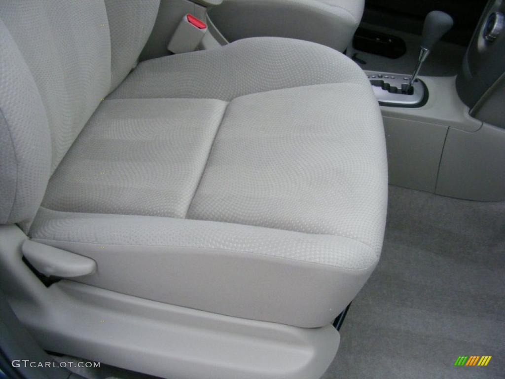 2010 Yaris Sedan - Pacific Blue Metallic / Bisque photo #14