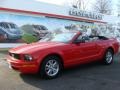2008 Torch Red Ford Mustang V6 Premium Convertible  photo #4