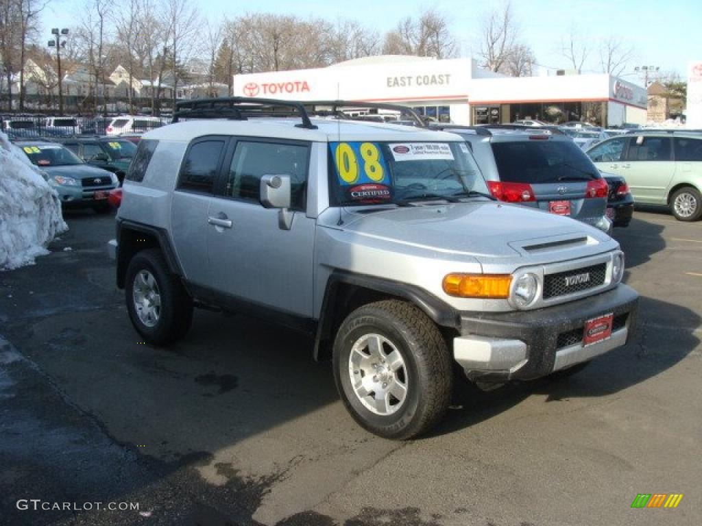 2008 FJ Cruiser 4WD - Titanium Metallic / Dark Charcoal photo #1