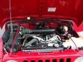 2005 Flame Red Jeep Wrangler X 4x4  photo #12