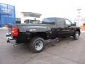 2011 Black Chevrolet Silverado 3500HD LTZ Crew Cab 4x4 Dually  photo #10