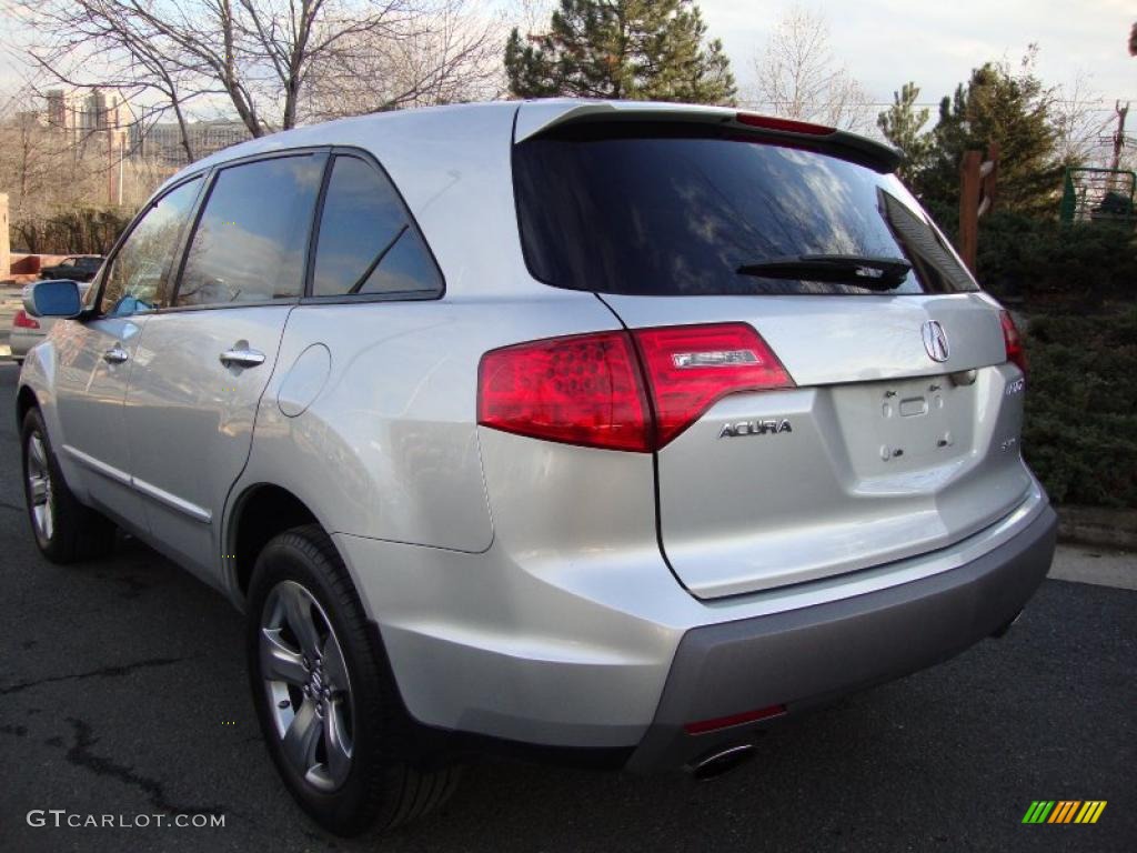 2007 MDX Sport - Billet Silver Metallic / Ebony photo #4