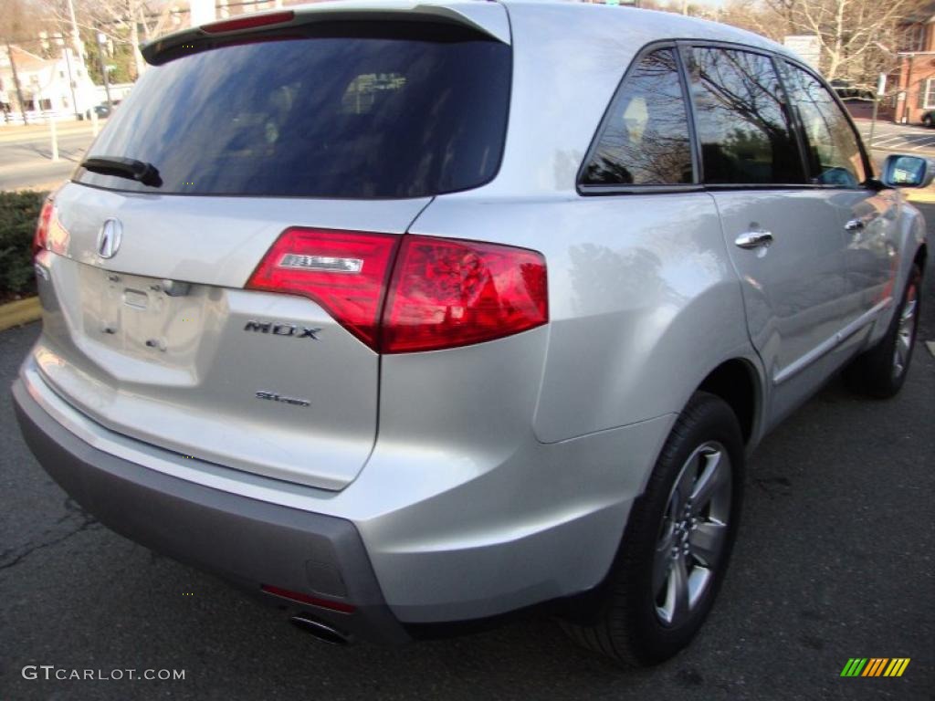 2007 MDX Sport - Billet Silver Metallic / Ebony photo #8