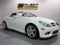 Alabaster White - SLK 350 Roadster Photo No. 3