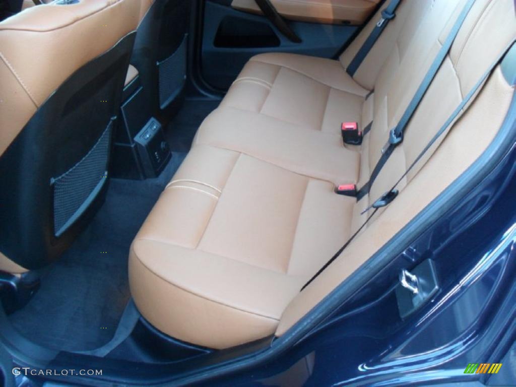 2009 X3 xDrive30i - Monaco Blue Metallic / Saddle Brown Nevada Leather photo #15