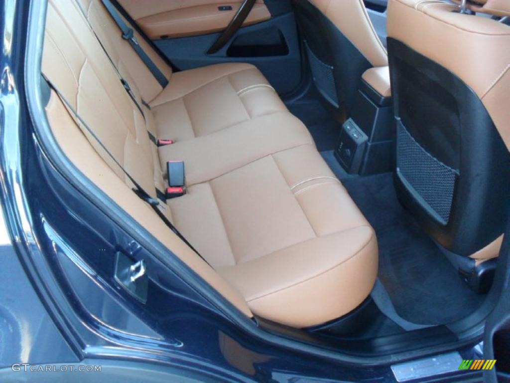 2009 X3 xDrive30i - Monaco Blue Metallic / Saddle Brown Nevada Leather photo #20