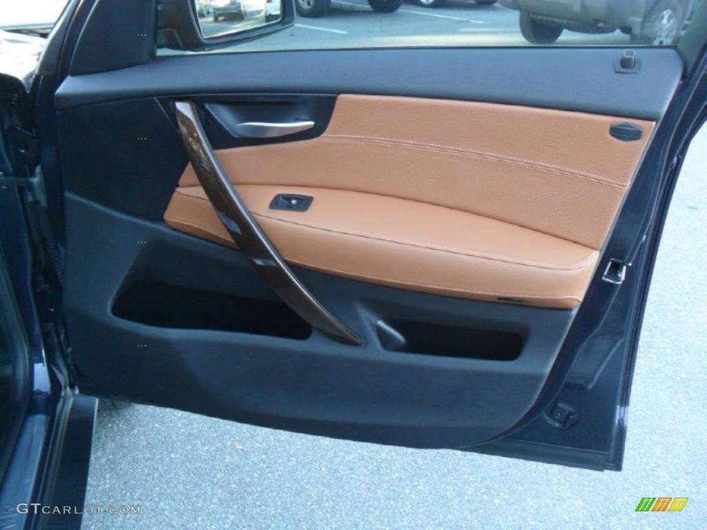2009 X3 xDrive30i - Monaco Blue Metallic / Saddle Brown Nevada Leather photo #23