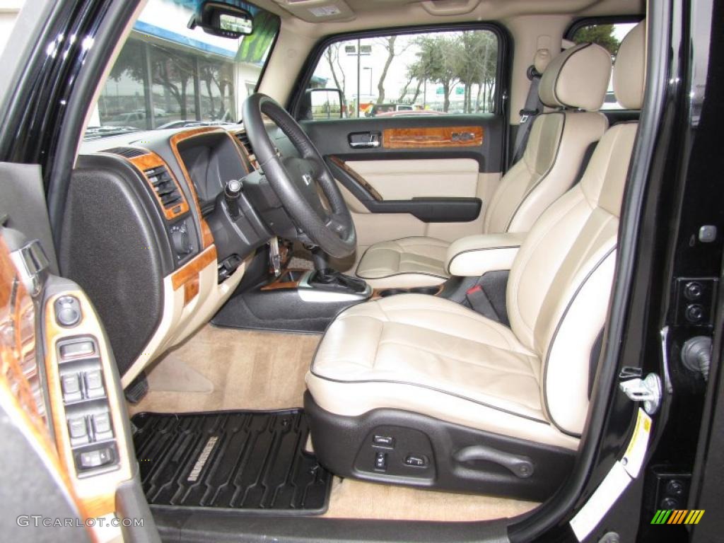 Light Cashmere/Ebony Interior 2009 Hummer H3 Standard H3 Model Photo #44541557