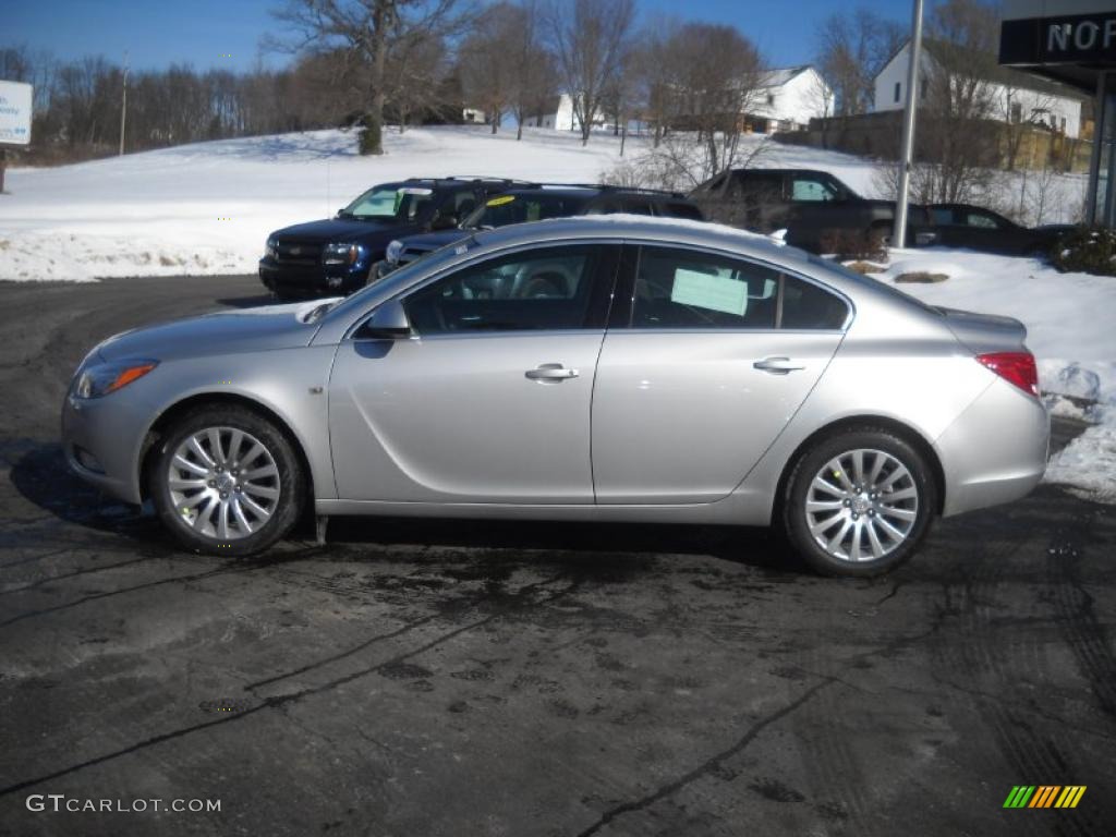 Quicksilver Metallic 2011 Buick Regal CXL Exterior Photo #44542647