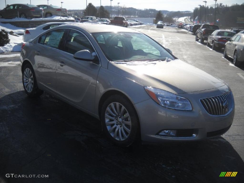 Stone Metallic 2011 Buick Regal CXL Exterior Photo #44542901
