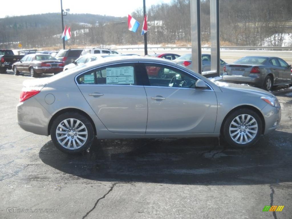 Stone Metallic 2011 Buick Regal CXL Exterior Photo #44542913