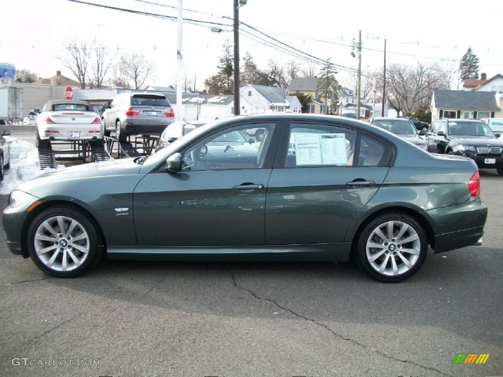 2011 3 Series 328i xDrive Sedan - Tasman Green Metallic / Saddle Brown Dakota Leather photo #8