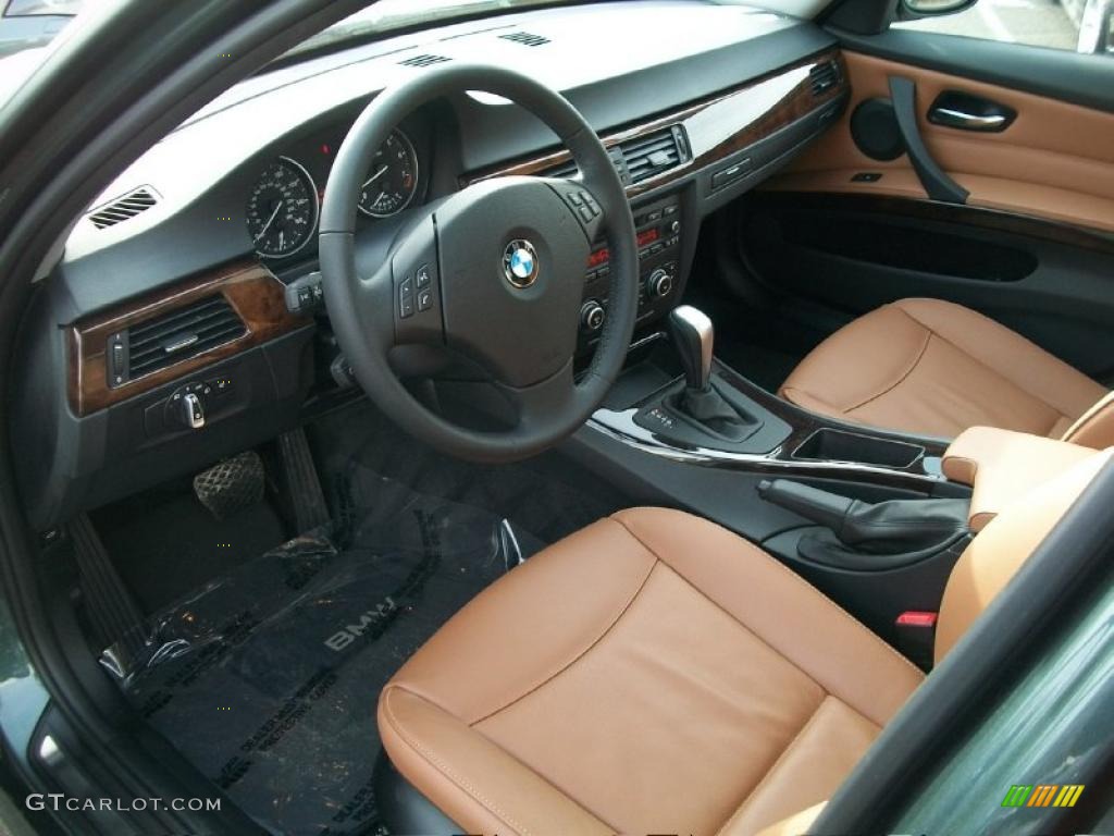 2011 3 Series 328i xDrive Sedan - Tasman Green Metallic / Saddle Brown Dakota Leather photo #10