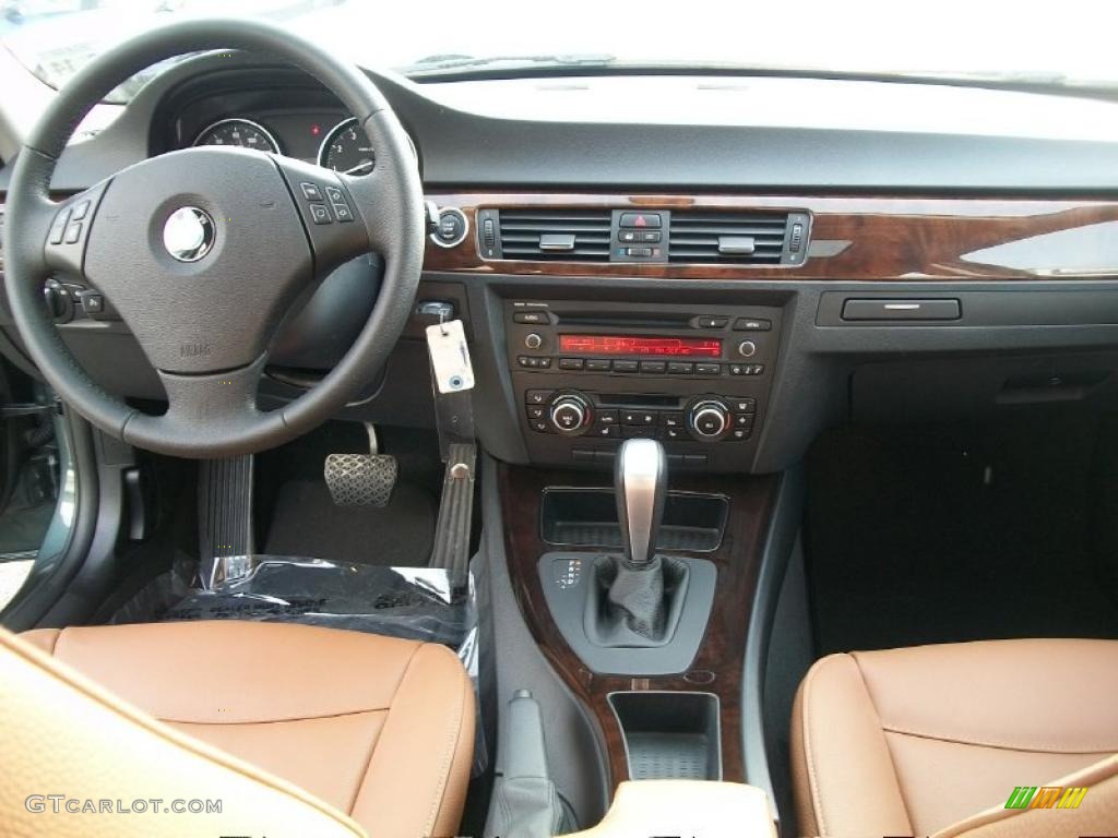 2011 3 Series 328i xDrive Sedan - Tasman Green Metallic / Saddle Brown Dakota Leather photo #14