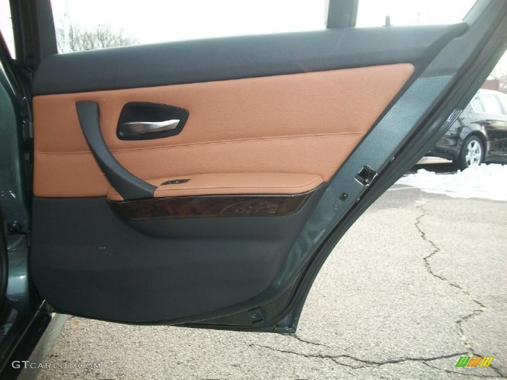 2011 3 Series 328i xDrive Sedan - Tasman Green Metallic / Saddle Brown Dakota Leather photo #24