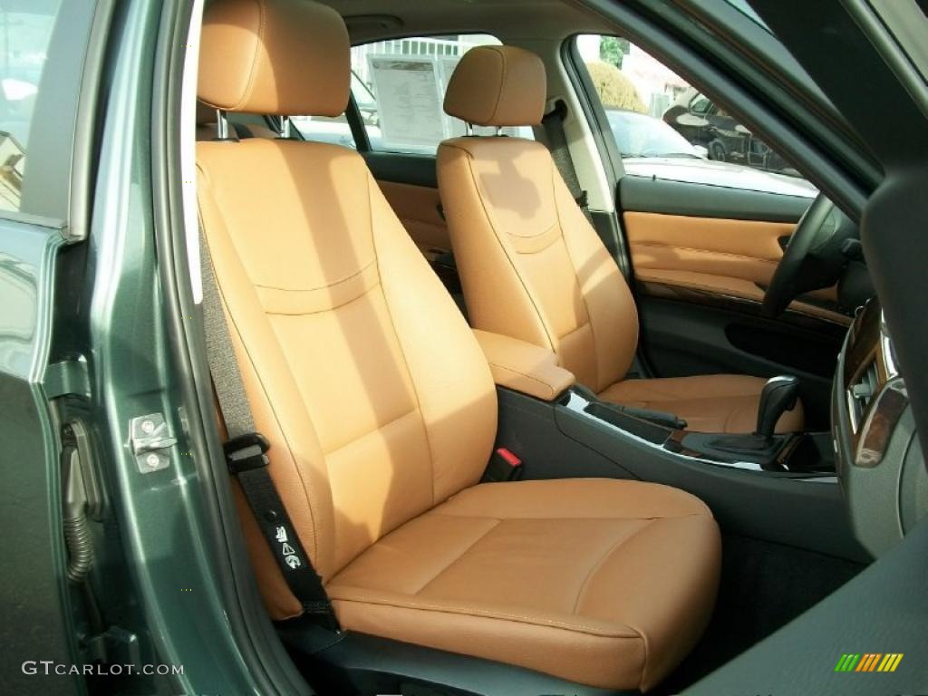 2011 3 Series 328i xDrive Sedan - Tasman Green Metallic / Saddle Brown Dakota Leather photo #30